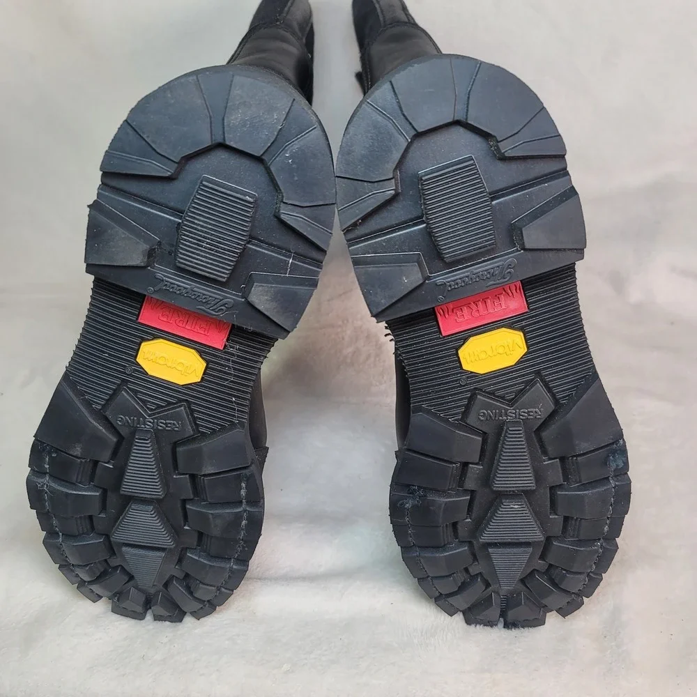 Thorogood Firefighting Boots Steel Safety Toe Work High 804-6378 Men 6.5W W/8W - Picture 5 of 9